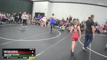 285 lbs Round 1 - Peyton Worley, Ghost Wrestling Of Wnc vs Braxton Tillman, Unattached