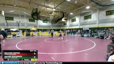 75-80 lbs 3rd Place Match - Hayden Bohannon, Windy City Wrestlers vs Sullivan Sigman, Sturgis Highschool