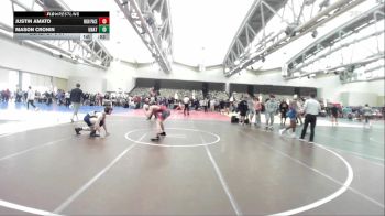 150-I lbs Consi Of 8 #1 - Justin Amato, High Pace Wrestling Club vs Mason Cronin, Unattached