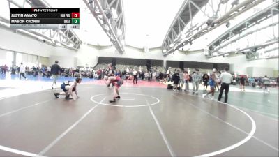 150-I lbs Consi Of 8 #1 - Justin Amato, High Pace Wrestling Club vs Mason Cronin, Unattached