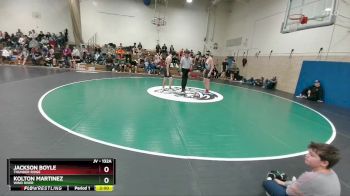 132A Semifinal - Kolton Martinez, Wind River vs Jackson Boyle, Thunder Ridge