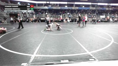 128 lbs Semifinal - Connor Farmer, Hawk House vs Brenden Westfall, Chapman