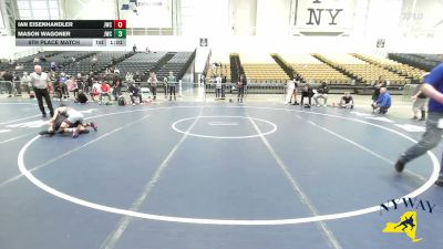 118 lbs 5th Place Match - Ian Eisenhandler, Journeymen Wrestling Club vs Mason Wagoner, Journeymen Wrestling Club