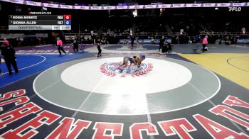 114 lbs Quarterfinal - Gionna Allen, Fulton vs Sonia Munetz, Phoenix