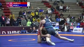 57 kg Semifinal - Shelby Moore, USA vs Camila Jimenez, ARG