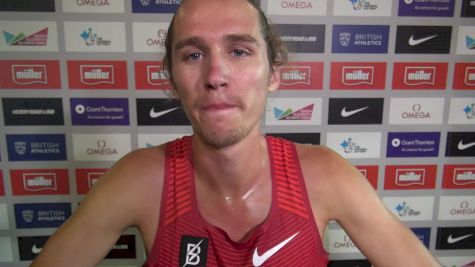 Andy Bayer on the benefits of running the mile for his steeple training