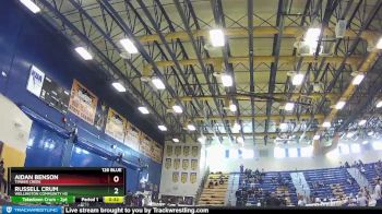 126 Blue Cons. Semi - Aidan Benson, Timber Creek vs Russell Crum, Wellington Community Hs