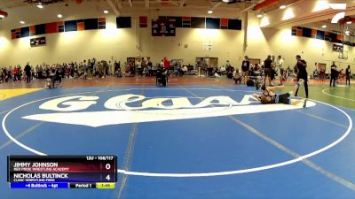 108/117 Round 5 - Jimmy Johnson, Red Pride Wrestling Academy vs Nicholas Bultinck, Clinic Wrestling FXBG