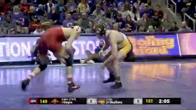 149 lbs - Jarrett Degen, Iowa State vs Colin Realbuto, UNI