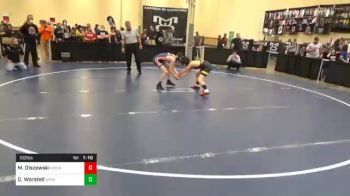 102 lbs Quarterfinal - Michael Olszewski, Moon vs Derek Worstell, Upper St. Clair