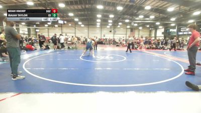 285 lbs Rr Rnd 2 - Noah Knorp, 84 Athletes Black - HSB vs Isaiah Taylor, Kraken Black - HSB