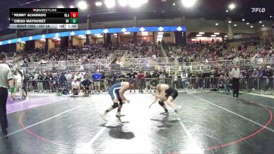 157 1A Quarterfinal - Diego Maysonet, Weeki Wachee vs Kenny Alvarado, Mater Lakes Academy