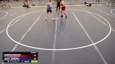 215 lbs Round 1 - Landon Odegard, Pinnacle Wrestling Club vs Wyatt Warden, Pinnacle Wrestling Club