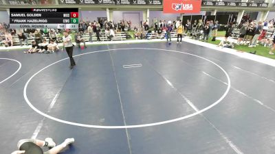 Junior Boys - 175 lbs Cons. Round 4 - Samuel Golden, Missouri vs Frank Hazelrigg, Eierman Elite Wrestling Club