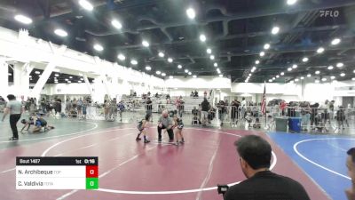 50 lbs 3rd Place - Noah Archibeque, Top Rank vs Christisn Valdivia, Total Kaos WC