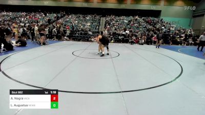 165 lbs Round Of 32 - Arjun Singh Nagra, Vacaville vs Luke Augustus, Newberg