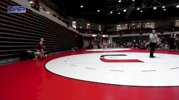 130 lbs Consolation - Alaya Watson, Yukon High School Girls vs Alexis Ahtone, Putnam City