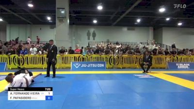 ANDRÉ FERNANDO VIEIRA SOARES vs FRANCISCO PAPASIDERO 2023 American National IBJJF Jiu-Jitsu Championship