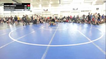 114 lbs Round Robin 3 - Oliver Lamiman, Ares-MS vs Parker Holly, Arsenal WV-MS