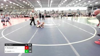 100 lbs Rr Rnd 2 - Presley McDowell, SVRWC Red vs Drew Lynch, Forge Lynch/Stiltner