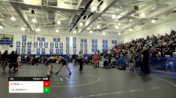 143 lbs Cons. Round 3 - Ashratkat Ibrahim, Buena Park vs Julissa Pena, Gabrielino