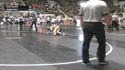 6A 113 lbs Semifinal - Robert Felix, Northridge High School vs Elías Nelson, Baldwin County