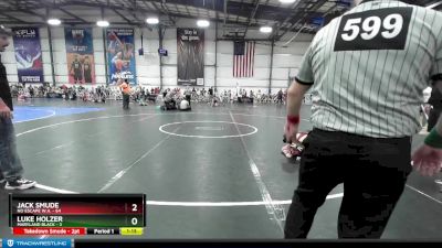 130 lbs Rd# 2 10:30am Friday - Jack Smude, No Escape W.A. vs Luke Holzer, Maryland BLACK