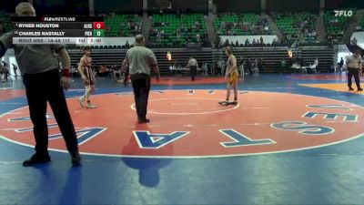 1A-4A 113 Champ. Round 1 - Ryker Houston, Alexandria HS vs Charles Nastally, Piedmont