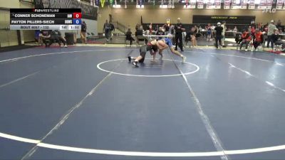 132 lbs Quarters - Conner Schoneman, Immortal Athletics WC vs Payton Pillers-Siech, Big Game Wrestling Club