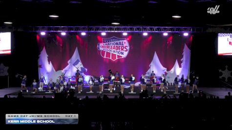 Kerr Middle School [2025 Game Day JH/MS School Day 1] 2025 NCA State of Texas Regional