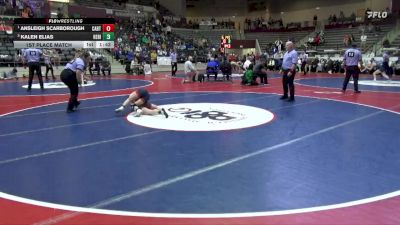 6A 100 lbs 1st Place Match - Ansleigh Scarborough, CABOT HIGH SCHOOL vs Kalen Elias, Heritage