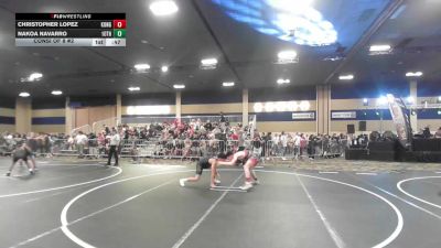 137 lbs Consi Of 8 #2 - Christopher Lopez, KongKrete vs Nakoa Navarro, 10th Planet Las Vegas