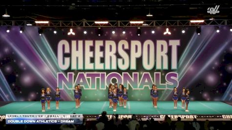 Double Down Athletics - Dream [2026 L1 Youth - D2 - Small - C Day 2] 2026 CHEERSPORT National All Star Cheerleading Championship