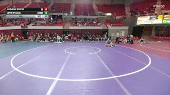 190 lbs Round 3 - 2nd Wrestleback And Semi-finals(16 Team) - Hudson Fluck, Round Rock vs Luke Pullig, Houston Clear Lake