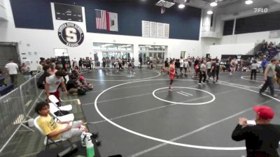 157 lbs Cons. Round 4 - Caden Camacho, Warriors vs Jacob Martinez, El Modena