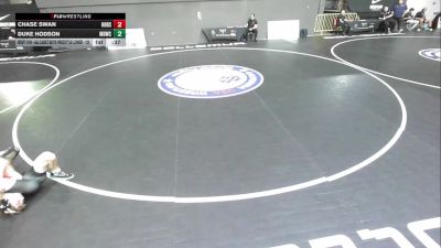 All Cadet Boys Freestyle Lower - 120 lbs Champ. Round 2 - Chase Swan, Huntington Beach High School Wrestling vs Duke Hodson, Mad Dawg Wrestling Club