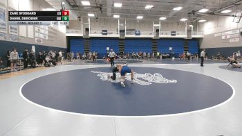 149 lbs Cons. Round 2 - Daniel DeRosier, Nebraska-Kearney vs Zane Stoddard, San Francisco State