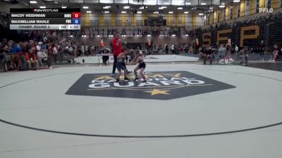 62 lbs Champ. Round 2 - Macoy Heishman, Big Game Wrestling Club vs Maximillian Wahle, Powerhouse Wrestling Club