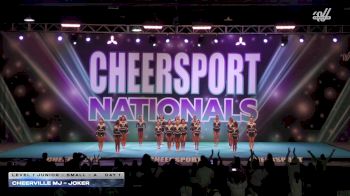 CheerVille MJ - Joker [2026 L1 Junior - Small - A Day 1] 2026 CHEERSPORT National All Star Cheerleading Championship