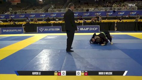 NIKKI S WILCOX vs KAYCIE LEANNE 2026 Pan Jiu Jitsu IBJJF Championship