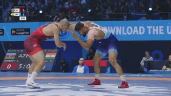 86 kg 1/8 Final - Arsenii Dzhioev, Azerbaijan vs Pushpender Dalal, India