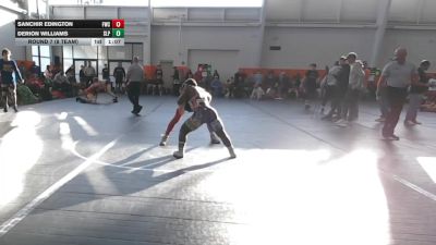 120 lbs Round 7 (8 Team) - Derion Williams, Sleepers vs Sanchir Edington, Freakztyle Wrecking Crew