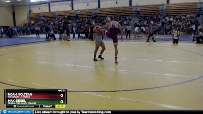 133 lbs Champ. Round 1 - Max Siegel, Triton Community College vs Noah Moltzan, Wisconsin-La Crosse