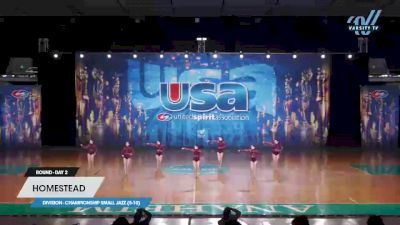 Homestead - Dance [2023 Championship Small Jazz (5-10) Day 2] 2023 USA Dance Nationals