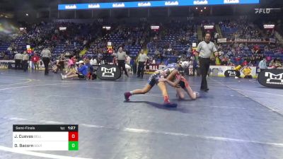 103 lbs Semifinal - Juliette Cuevas, Bellwood-Antis vs Danica Bacorn, South Williamsport