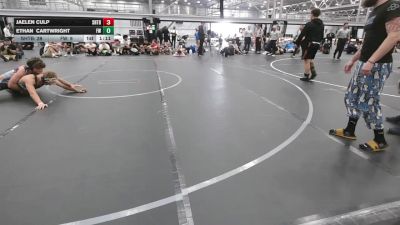 165 lbs Finals (8 Team) - Jaelen Culp, Team Shutt B Team vs Ethan Cartwright, Freakztyle Wrestling