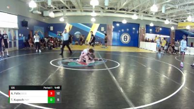 126 lbs Round 5 (8 Team) - Ayden Felix, Socs vs Tyler Kupsch, Pasco Wolfpack