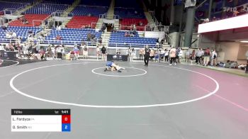 112 lbs Cons 16 #2 - Lane Fordyce, Pennsylvania vs Delanie Smith, Missouri