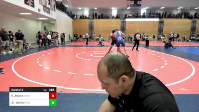 285 lbs Consi Of 4 - Ryder Atkins, Georgia vs Emmanuel Isidro, Pedraza Wrestling