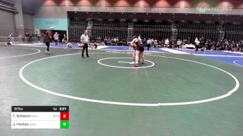 197 lbs Round Of 16 - Tyler Scheurn, Western Wyoming vs Josh Harkey, UNATT-California Poly